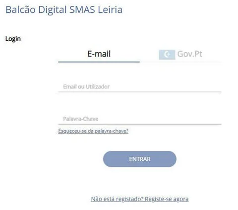 balcao digital_smas leiria_passo 1